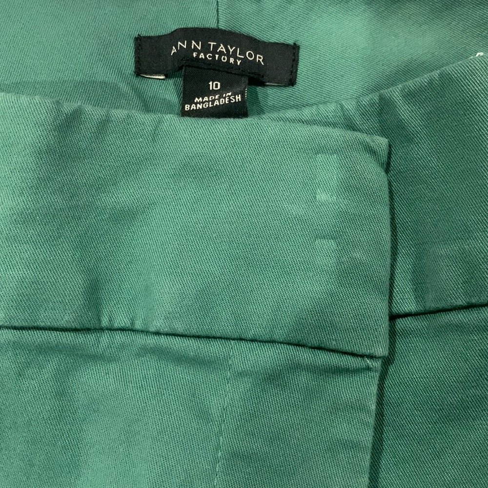 Ann Taylor Factory Cuffed Ankle Pants